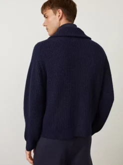 Men LISA YANG Overshirts & Cardigans^The Clement Zip Cashmere Cardigan