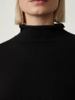 Women LISA YANG Sweaters^The Clio Sweater | Mock Neck Cashmere Sweater