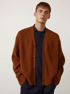 Men LISA YANG Overshirts & Cardigans^The Dion V-Neck Cashmere Cardigan