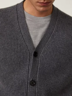 Men LISA YANG Overshirts & Cardigans^The Dion V-Neck Cashmere Cardigan