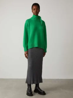 Women LISA YANG Sweaters^The Noor Sweater | Green Cashmere Sweater Women