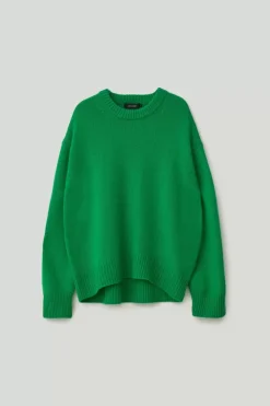 Women LISA YANG Sweaters^The Noor Sweater | Green Cashmere Sweater Women