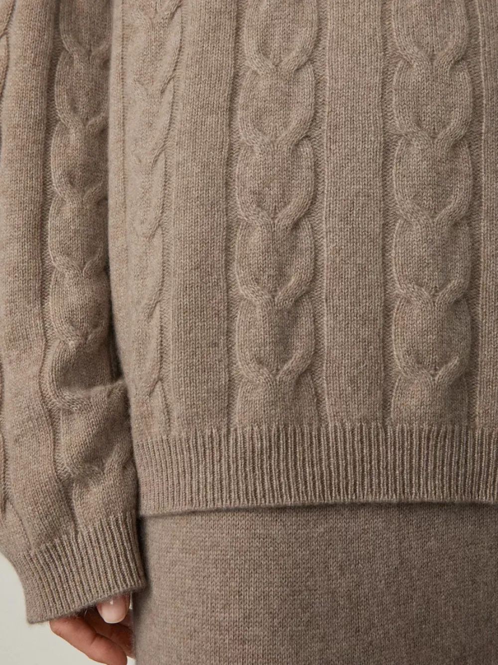 Women LISA YANG Sweaters^The Vilma Sweater | Cable Knit Cashmere Sweater Women