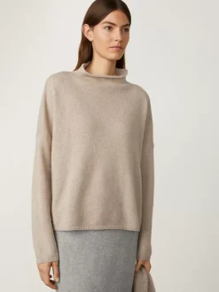 Women LISA YANG Sweaters^The Y Sweater | Mock Neck Cashmere Sweater